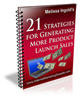 Thumbnail 21 Strategies For Generating More Product Launch Sales+BONUS