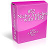 Thumbnail 852 Articles on 35 Niches - with PLR + MYSTERY BONUS!