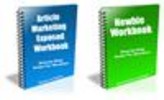 Thumbnail Newbie Workbook and Article Marketing Workbook - PLR+BONUSES