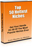 Thumbnail Top 50 Hottest Niches - with MRR + 2 Mystery BONUSES!