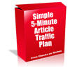 Thumbnail Simple 5-Minute Article Traffic Plan - MRR+2 Mystery BONUSES