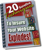 Thumbnail 20 Surefire Techniques To Make Your Website Explode Thumbnail 20 Surefire Techniques To Make Your Website Explode