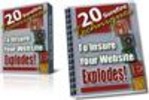 Thumbnail 20 Surefire Techniques To Make Your Website Explode-with PLR
