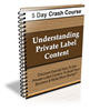 Thumbnail Understanding Private Label Content Course - PLR + 2 BONUSES