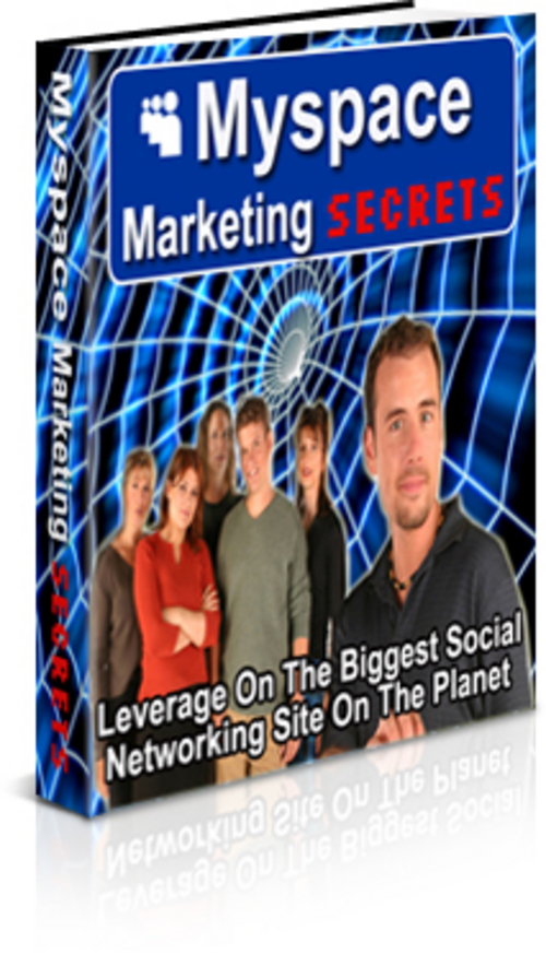 Product picture MySpace Marketing Secrets- with Private Label Rights + BONUS