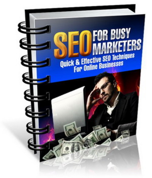 Product picture SEO For Busy Marketers - with Master Resell Rights + BONUS