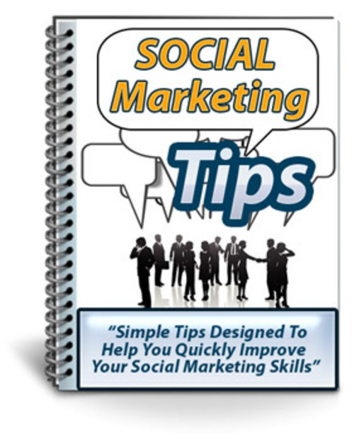 Product picture Social Marketing Tips Ecourse - with PLR + MYSTERY BONUS!