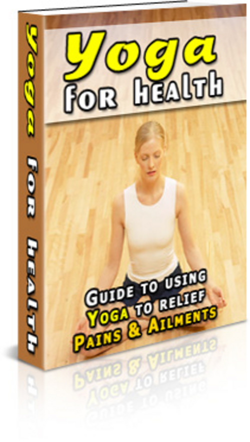 Product picture Yoga for Health - with Private Label Rights + BONUS!