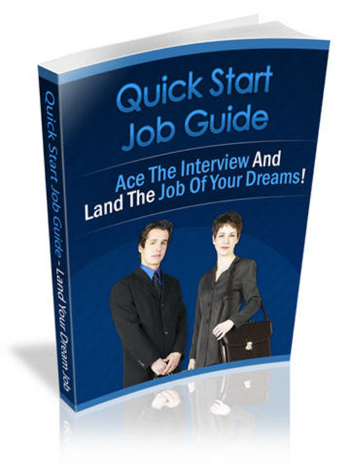 Product picture Quick Start Job Hunting Guide - with FULL PLR+2 BONUSES!