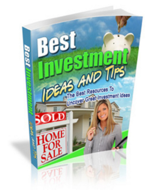 Product picture Best Investment Tips and Ideas - Master Resell Rights+BONUS!
