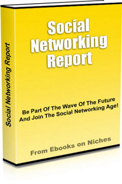 Product picture Social Networking Report - with FULL PLR + Mystery BONUS!