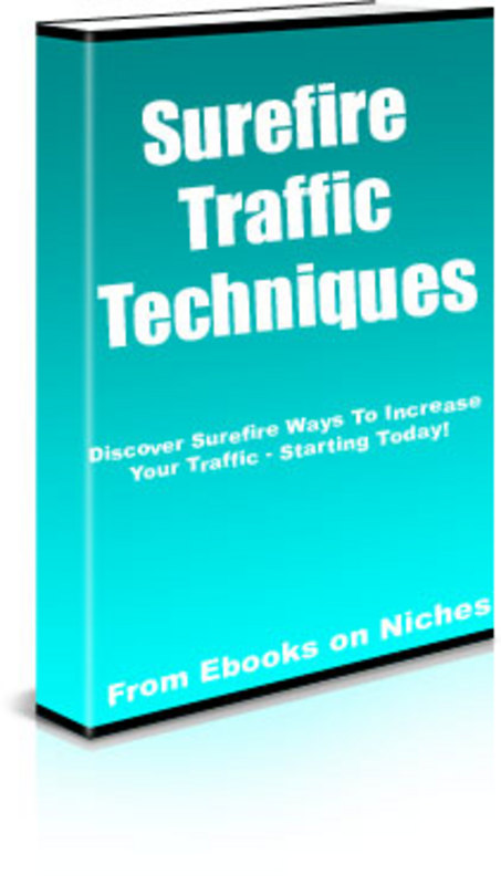 Product picture Surefire Traffic - with FULL PLR + Mystery BONUS!