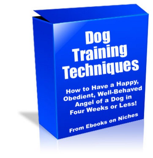 Product picture Dog Training Techniques - with FULL PLR+Mystery BONUS!