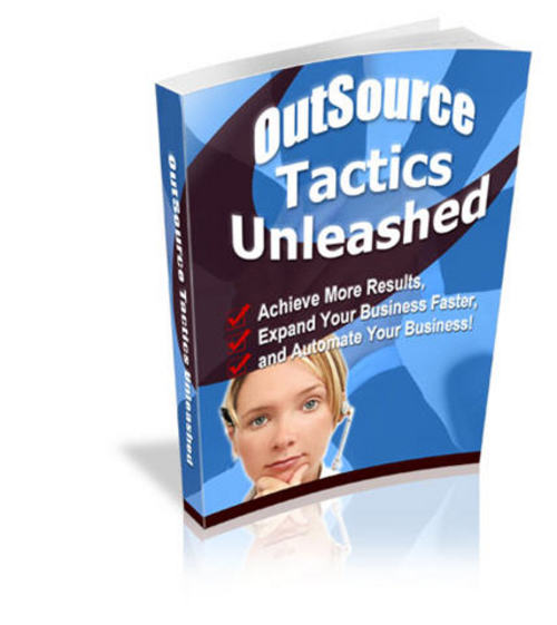Product picture Outsource Tactics Unleashed - with PLR+2 Mystery BONUSES!