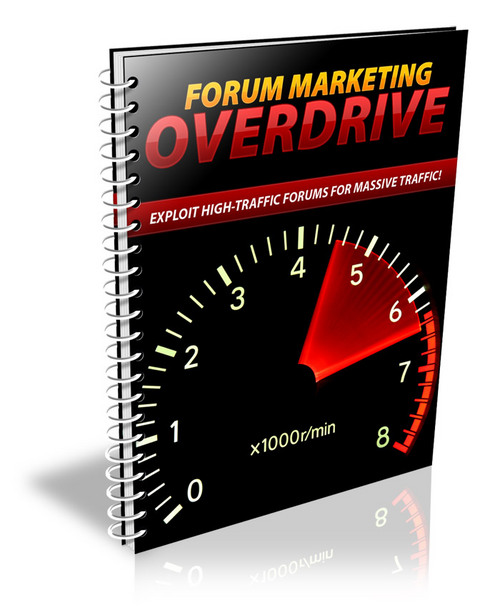 Product picture Forum Marketing Overdrive+BONUS!