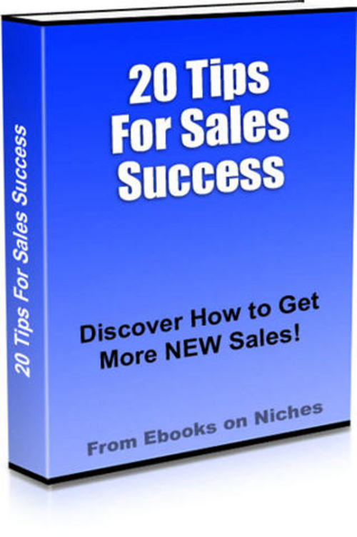 Product picture More New Sales - Tips For Sales Success