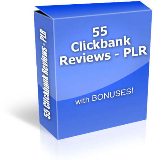 Product picture 55 Clickbank Product Review PLR Articles - with PLR+BONUSES