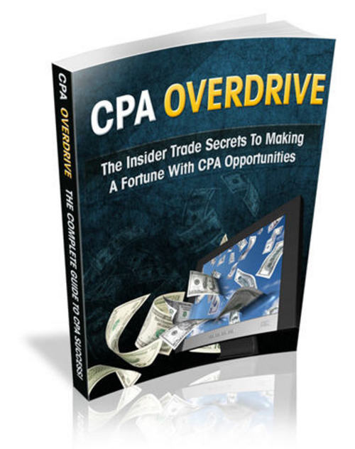 Product picture CPA Overdrive - with MRR + 2 Mystery BONUSES!