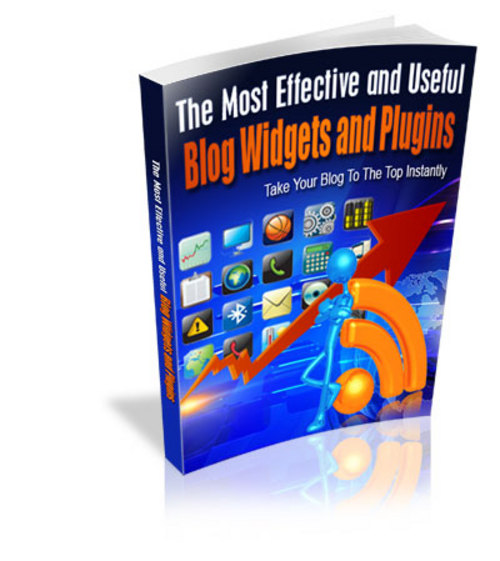 Product picture Effective and Useful Blog Widgets and Plugins - MRR+BONUSES!