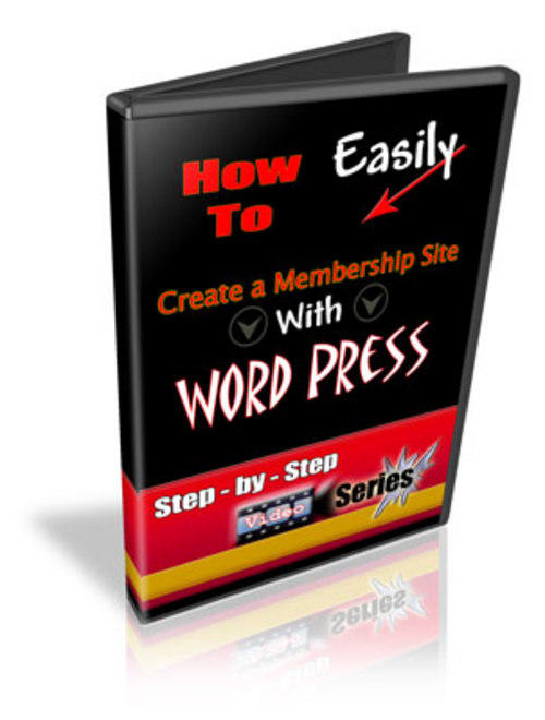 Product picture How to Create a WordPress Membership Site - Video+3 BONUSES!
