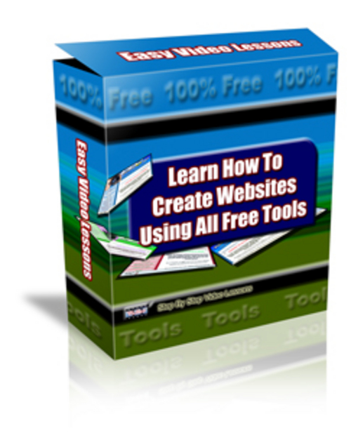 Product picture How to Create Websites Using Free Tools-Video Course+BONUSES