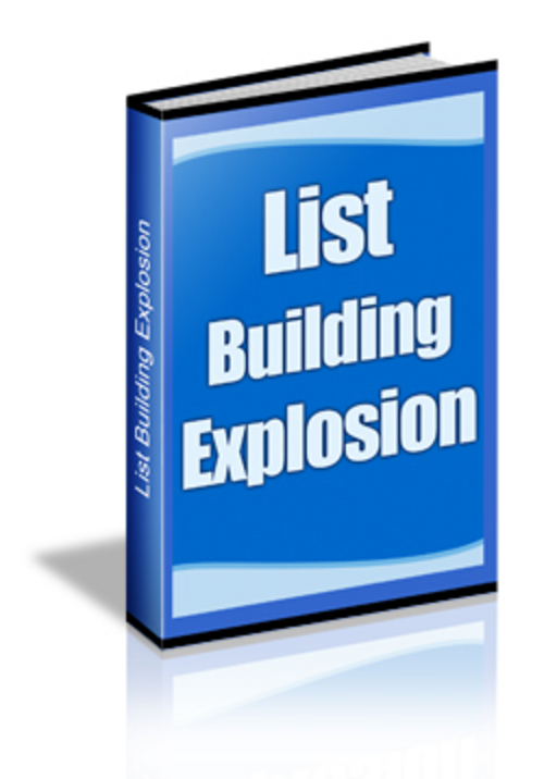 Product picture List Building Explosion Video Course - MRR + 2 Mystery BONUS
