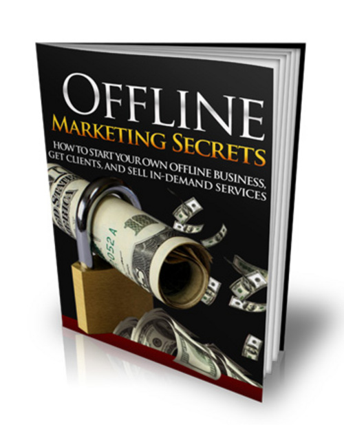 Product picture Offline Marketing Secrets - with FULL MRR+2 Mystery BONUSES!