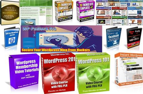 Product picture Ultimate Wordpress Pack + 2 Mystery BONUSES!