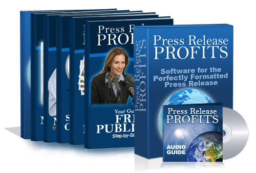 Product picture Press Release Profits Home Study Course - with 5 BONUSES!