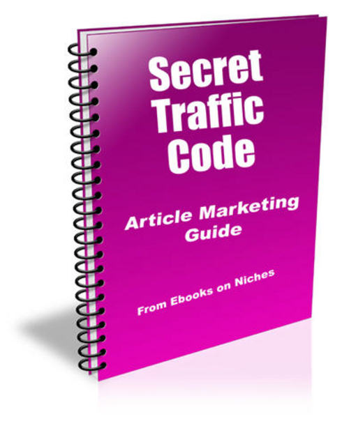 Product picture Secret Traffic Code - Article Marketing Guide + 2 BONUSES!