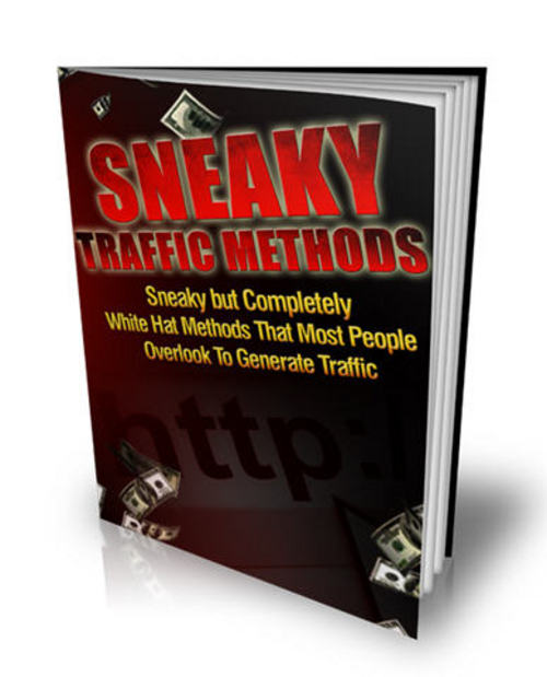 Product picture Sneaky Traffic Methods - with FULL MRR + 2 Mystery BONUSES!