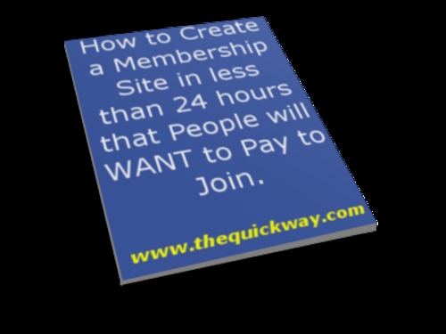 Product picture How To Start A Profitable Membership Site In 24 Hours!