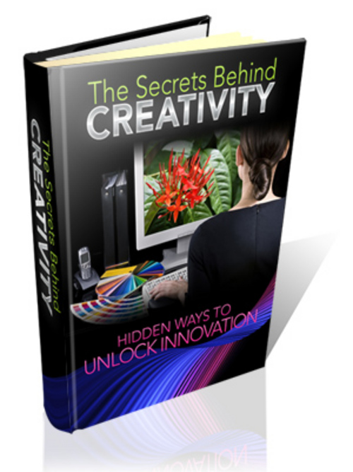Product picture The Secrets Behind Creativity - with MRR + 2 Mystery BONUSES