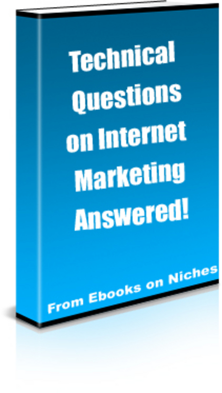 Product picture Technical Questions on Internet Marketing Answered - MRR!