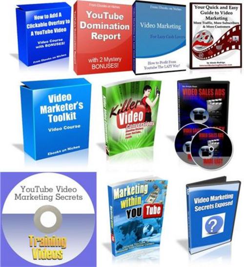 Product picture Ultimate Youtube Marketing Secrets Pack + 2 Mystery BONUSES!