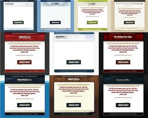 Product picture 10 Amazing Minisite Templates Pack-with 2 Mystery BONUSES!