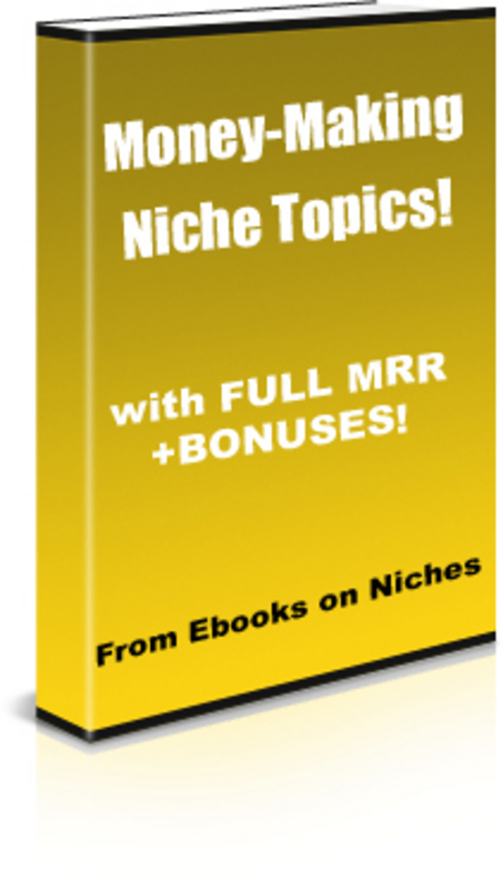 Product picture Money Making Niche Topics - with MRR + 2 Mystery BONUSES!