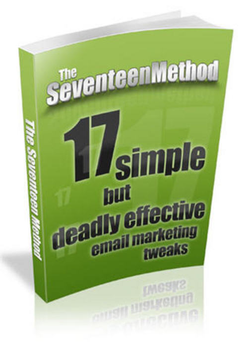 Product picture Seventeen Method - Master Resell Rights + 2 Mystery BONUSES!