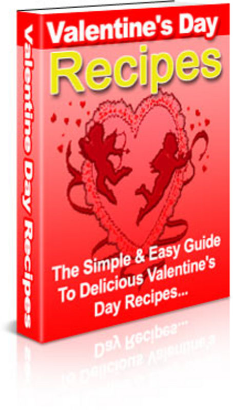 Product picture Valentines Day Recipes - with FULL PLR + 2 Mystery BONUSES!