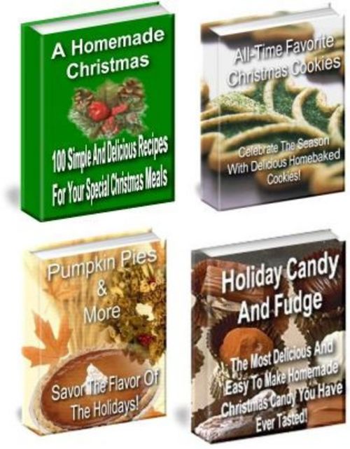 Product picture Homemade Christmas, Holiday Candy And Fudge Recipes - PLR!