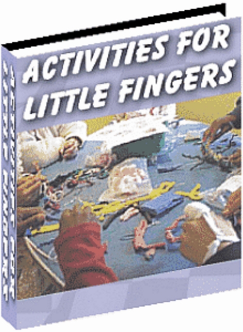 Product picture Activities For Little Fingers - MRR + 2 Mystery BONUSES!