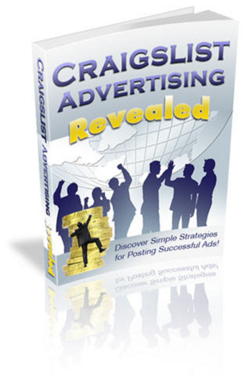 Product picture Craigslist Advertising Revealed - with FULL PLR + 2 BONUSES!