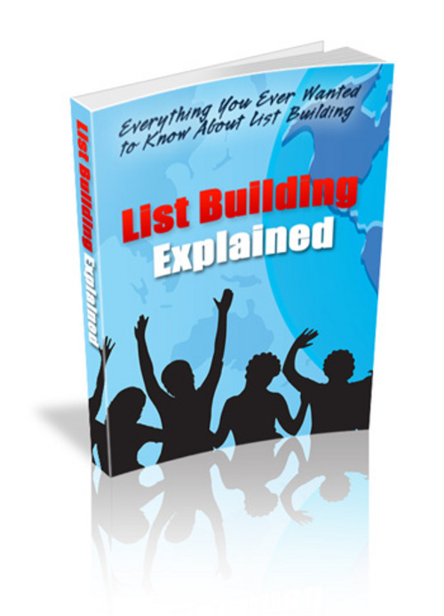 Product picture List Building Explained - with FULL PLR + 2 Mystery BONUSES!