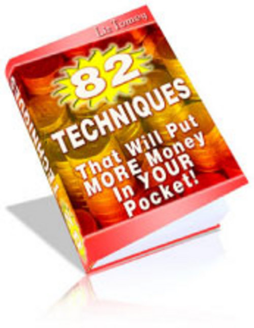 Product picture 82 Techniques To Put Money In Your Pocket - MRR + 2 BONUSES!