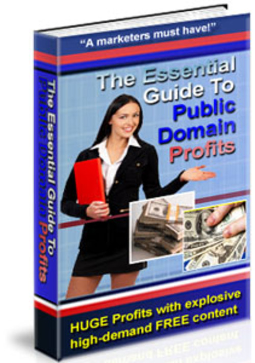Product picture The Essential Guide to Public Domain Profits -with 2 BONUSES