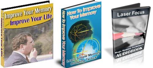 Product picture How To Improve Your Memory Pack - with 2 Mystery BONUSES!