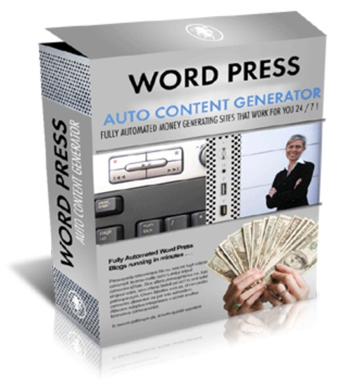 Product picture Word Press Auto Content Generator - MRR + 2 Mystery BONUSES!