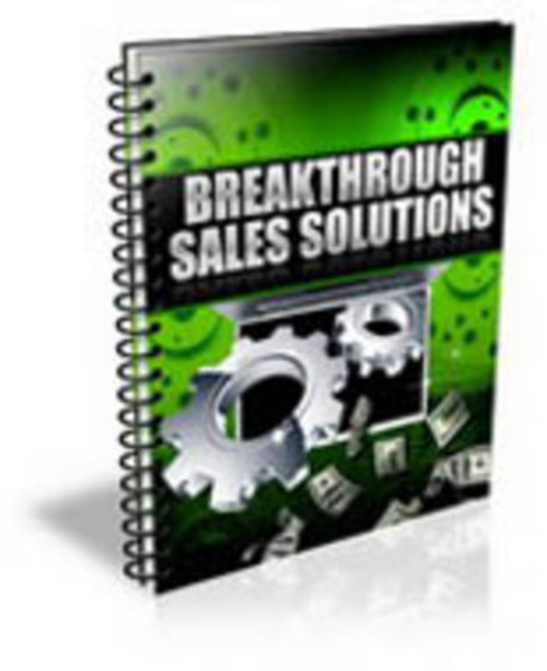 Product picture Breakthrough Sales Solutions