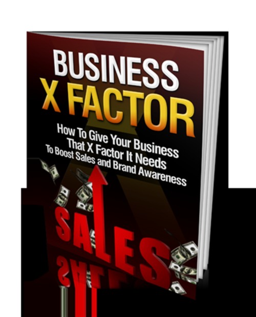 Product picture Business X Factor - Master Resell Rights + 2 Mystery BONUSES