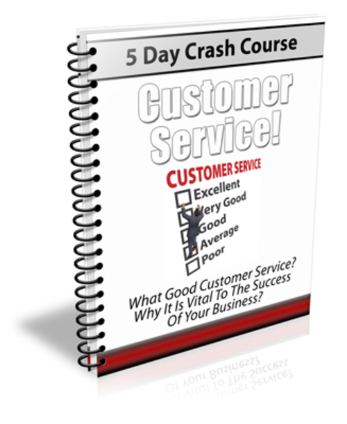 Product picture Customer Service Course - with PLR + 2 Mystery BONUSES!